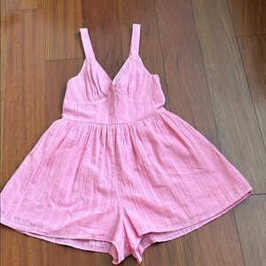 Ladies size small pink American Eagle romper